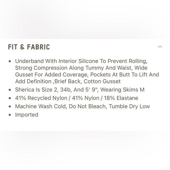 ✨NEW SKIMS HIGH WAISTED BRIEF - SIZE S - ONYX COLOR✨ - Picture 11 of 11